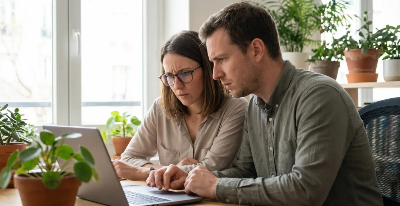 Expert-comptable analysant des données économiques avec un élu CSE